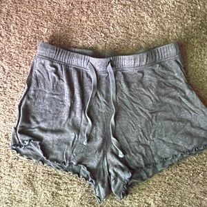 Grey Blue Sleep Shorts